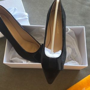 Age Of Innocence Brand New Black Velvet shoes.